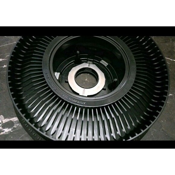 Vintage Kodak Carousel Transvue 80 Slide Tray with Original Box Black For Slides - Picture 10 of 16